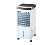 QUSYZD Ventilateur rafraîchissant, climatiseur Portable, Ventilateur de Refroidissement à Eau avec Roue Universelle, minuterie 7 Heures, 3 Vitesses de Ventilation, g,