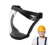 Qutalmi Écran facial, écran facial complet - Masque de protection facial transparent super protecteur | Équipement de protection de sécurité pour adultes, couvre-visage pour le travail