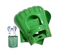 Qutalmi Râteaux à Main et Pelles Ramasse-Feuilles,Ramassette Manuelle de Gazon - Ramassoire À Feuilles Manuel | pour pelouse, Jardin, arrière-Cour, Patio, extérieur, aménagement paysager, Parterre de