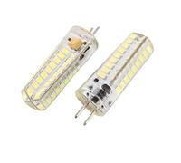 Qutsvosh Lot de 2 ampoules LED GY6.35 6,5 W 72 2835 SMD LED 320 équivalent 50 W à intensité variable Blanc pur 6000 K Angle de faisceau 360 degrés