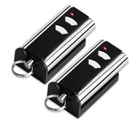 Qutsvosh Lot de 2 transmetteurs manuels pour porte de garage 433,92 MHz pour entrematic standard RCU 433-2, RCU 433-4, EA433 2KS, T433-4