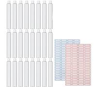 Qutsvosh Tubes de peinture vides en aluminium - 20 ml - Pour la fabrication de peinture et le stockage de peinture restante - acrylique