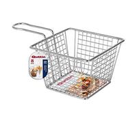 QUTTIN Gourmet Panier carré, 12,5 x 12,5 x 8,5 cm, métal, Multicolore, Taille Unique