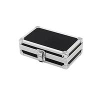 QuxetlRyz Boîte de Rangement en Aluminium Mini Valise en Aluminium for Outils multifonctionnels, Mallette métal verrouillable, Dur for Hommes, boîte à Portable Universelle