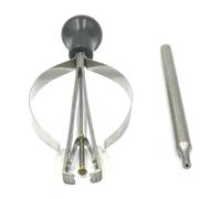 QUXVUIS Outil de réparation pour horloger : extracteur d'aiguilles de Montre Facile et sûr à Utiliser. Kit Retrait d'aiguilles avec poignée Ergonomique. Pièce détachée pour l'outil réparation.