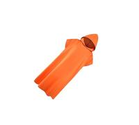 QUXVUIS Peignoir de Plage Absorbant, Poncho de Surf, Serviette en Microfibre à séchage, Indispensable pour Les Loisirs Aquatiques d'été, Le Surf et la Natation. Fabriqué en, Orange, 109 x 88 cm