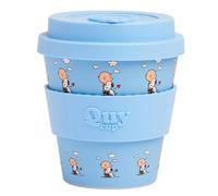 QUY CUP Tasse mug à café à emporter Peanuts 230ml (Câlin à Charlie Brown)