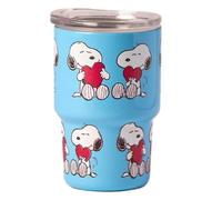 QUY CUP Tasse mug isotherme café expresso Peanuts 80ml (Cœur)