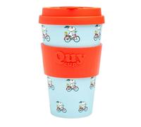 QUY CUP, THERMOS TAZZA 'TRAVEL MUG' SNOOPY BICI 400ML, TEMPO LIBERO
