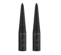 Quystetes Lot de 3 tiges de connexion de polissage coniques filetées pour meule de polissage d'établi