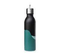 Qwetch - Active - Bouteille isotherme Horizon Noir - 600 ml
