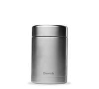 QWETCH - Boite Repas Isotherme - Lunchbox Inox - 5h Chaud et 7h Froid - Sans BPA, Étanche & Reutilisable (Inox, 600ml)