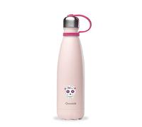 Bouteille isotherme Kids rose tête de mort 500 ml - Qwetch - Rose - Inox Rose G