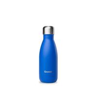 Bouteille isotherme double paroi en Inox Qwetch 260 ml Bleu Majorelle