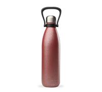 Qwetch - Bouteille Isotherme Originals ROC 750ml Red - Revêtement Anti-Rayures Ultra Résistant - 24h Froid / 12h Chaud - Étanche, Poignée Intégrée, Lavable au Lave-Vaisselle - Gourde Inox Durable