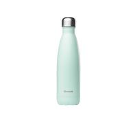 QWETCH - Bouteille isotherme Originals - Vert pastel 500ml - Bouteille nomade en acier inoxydable - 24h froid et 12h chaud - Etanche, sans BPA & réutilisable