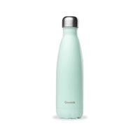Qwetch - Bouteille Isotherme Pastel Vert 500ml - Gourde Nomade Inox - 24h Froid et 12h Chaud - Etanche & Réutilisable - Gourde isotherme pour Sport, Voyage, Bureau, Randonnée