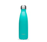 Qwetch - Bouteille Isotherme Pop Bleu Lagon 500ml - Gourde Nomade Inox - 24h Froid et 12h Chaud - Etanche, Sans BPA & Réutilisable - Gourde isotherme pour Sport, Voyage, Bureau, Randonnée