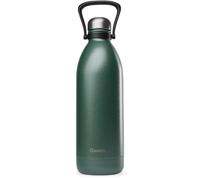 Qwetch - Bouteille Isotherme TITAN ROC 2L Green Army - Ultra Résistante avec Revêtement Anti-Rayures - 48h Froid / 16h Chaud - Étanche, Lavable au Lave-Vaisselle - Gourde Inox avec Poignée