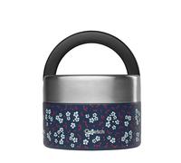 QWETCH - Lunch Box Isotherme Inox avec Poignée - Hanami Bleu 650ml - Boîte Alimentaire Repas Chaud - 5h Chaud et 7h Froid - Etanche & Sans-BPA