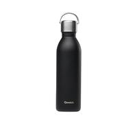 Qwetch Bouteille isotherme Active double paroi en inox avec poignée 600 ml Noir