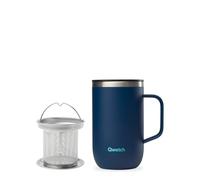 Qwetch mug isotherme inox bleu - 470ml