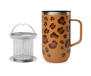 Qwetch - Mug Tisanière 470 ml Wild Camel - Mug