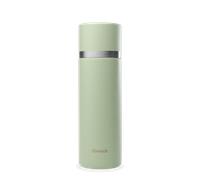 Qwetch - Thermo Isotherme Inox - Bouteille isotherme Vert Tilleul - 750 ml