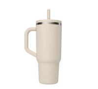 Gourde Isotherme Paille Et Bouchon Étanche Sable - 90 Cl - Qwetch