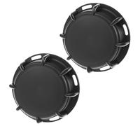 QWORK® 2 pièces bouchon cuve IBC, embout S60 pour conteneurs IBC, idéal pour les cuves de stockage IBC, les réservoirs d'eau de pluie et l'irrigation des jardins