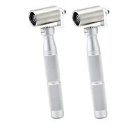 QWORK 3,8 cm en acier inoxydable Rouleau de joint à papier peint pour la maison Rouleau à papier peint de construction Outil de joint Rouleau plat pour peinture, lot de 2