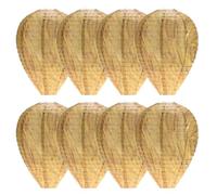 QWORK® 8 Pièces nid de guêpes Faux, nids de frelons Suspendus, appâts de nids de frelons, pour la Maison et Le Jardin
