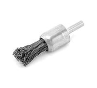 QWORK® Brosse Pinceau à Fils Torsadés Ø 19 mm, Brosse Metallique pour Perceuse, Polissage Outil Rotatif Accessoire