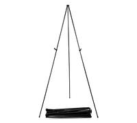 QWORK® Chevalet Peinture Pliable 168 cm, Réglable, Support jusqu’à 7 kg, en Alliage d’Aluminium avec Sac de Rangement, pour Peinture, Panneau Mariage et Affichage