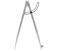 QWORK® Compas Réglable 300 mm, Compas Pointu de Marquage avec Aile Verrouillable et Porte-crayon, pour Menuisier, Travail Métaux, Travail du Cuir