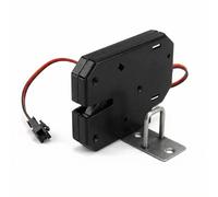 QWORK DC 12V Serrure électrique Serrure électronique d'armoire pour système de contrôle d'accès de porte de tiroir d'armoire (sans interrupteur de détection)