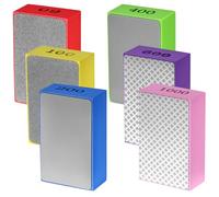 QWORK® Lot de 6 Cales à Poncer Diamant (Grains 60-1000) - Tampons de Polissage Manuel pour Granit, Marbre, Verre et Carrelage - Blocs d'Ébavurage pour Finition de Bordure et Rénovation