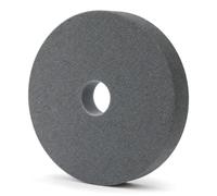 QWORK® Meule d'Établi 150x20x32mm Grain 60 - Meule de Rectification en Corindon Brun pour Affûtage, Ébavurage et Métaux - Accessoire Touret à Meuler