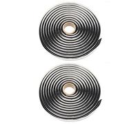 QWORK® Ruban Butyle, 9.5 mm De Diamètre X 4 m, Pour Pare-brise De Porte De Fenêtre De Phare De Camion Automobile, 2 Pièce