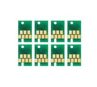 QWsdR Puce De Cartouche d'encre Réinitialisable Ensemble De 8 Pièces T6122 T6124 T6128 Compatible avec 7450 9450