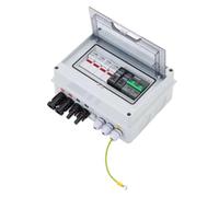 Qxckyag Boîte Tension Protection Plastique | Tension nominal ≤600V; IP65; protection contre les surtensions et les courts-circuits pour 2 chaînes PV parallèles.