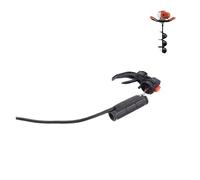 QXWRLD Poignée de câble d'accélérateur, déclencheur marche/arrêt, interrupteur d'arrêt 48F 1E48F 63cc, tarière, perceuse, débroussailleuse, outils de jardin, tondeuse à gazon Interrupteur de poignée d