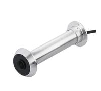 Qyrugcxs 1080P Tuya Smart Life Home Visionneuse Numérique Judas Caméra de Porte Oeil WiFi IR Vision Nocturne Caméra Oeil de Porte Prise UE Argent