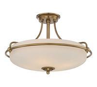 Elstead Lighting Griffin plafonnier 4x60 W laiton QZ-GRIFFIN-SFM-WS