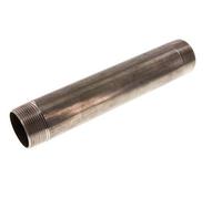 R 1 1/2'' Mamelon double pour tuyau en acier inoxydable 20 Bar DIN 2982 - 240mm