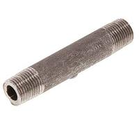 R 1'' Mamelon double en acier inoxydable 20 Bar DIN 2982 - 400mm