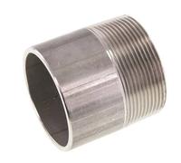 R 2'' Male x 60.3mm Raccord pour tuyau en acier inoxydable avec embout à souder 20 Bar DIN 2982 - 60mm