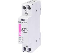 Contacteur modulaire 20A 230V AC 1Z 1R R20-11 002461220 eti-polam 5904722903395