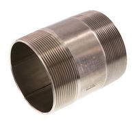R 3'' Mamelon double en acier inoxydable 20 Bar DIN 2982 - 100mm