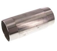 R 3'' Mamelon double en acier inoxydable 20 Bar DIN 2982 - 200mm